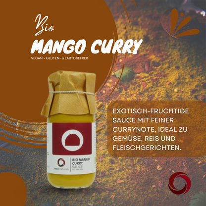 Bio Mango Curry Sauce