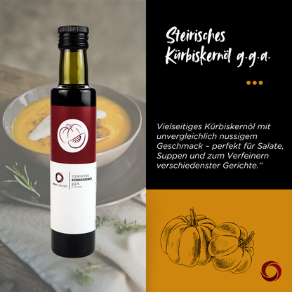 Steirisches Kürbiskernöl g.g.A.