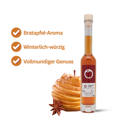 Bratapfel-Likör