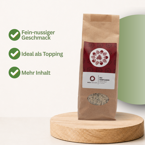 Bio Hanfsamen (geschält)