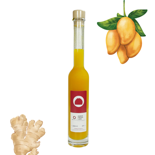 Mango-Ingwer-Likör