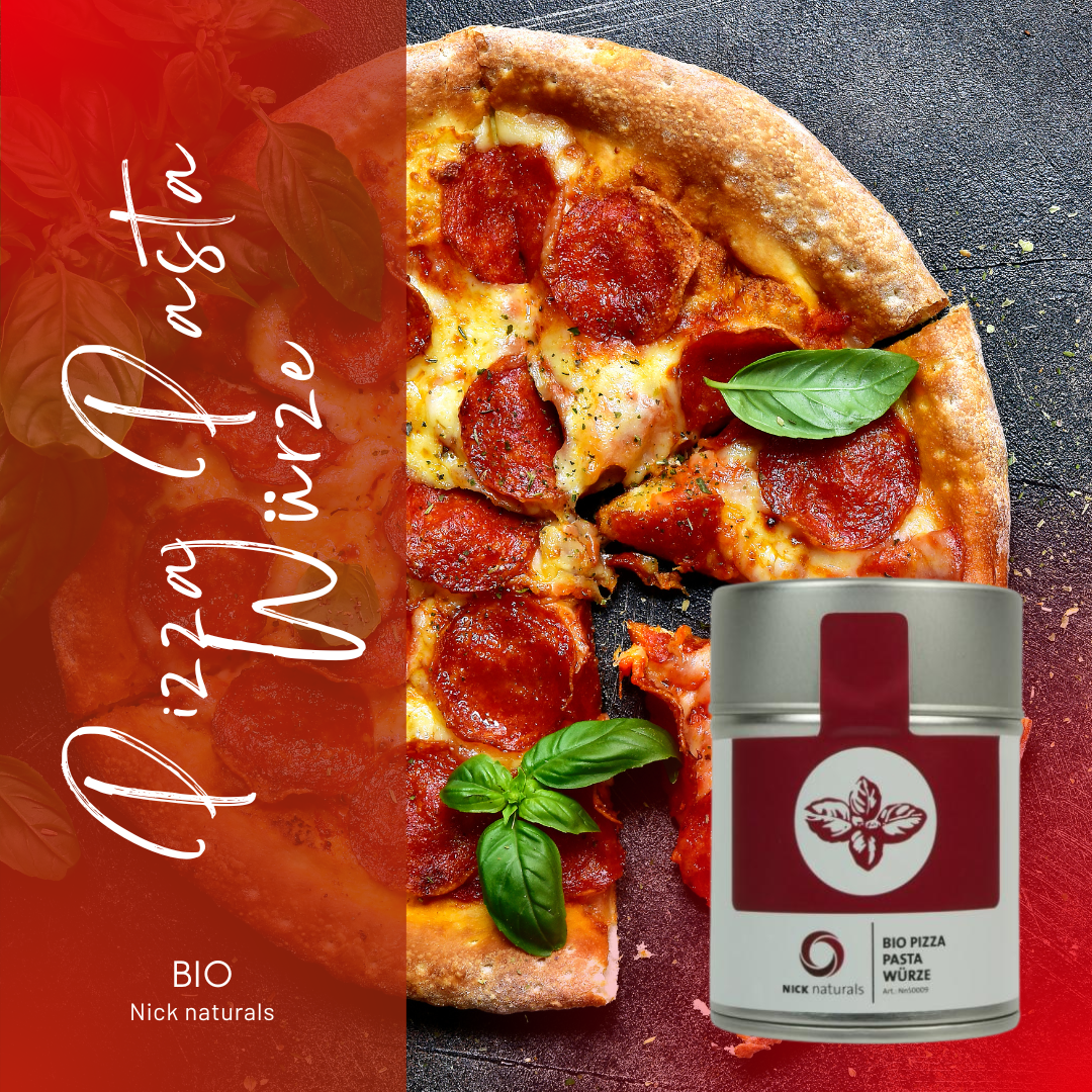 Bio Pizza Pasta Würze