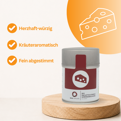Bio Raclette & Fondue Gewürzmischung