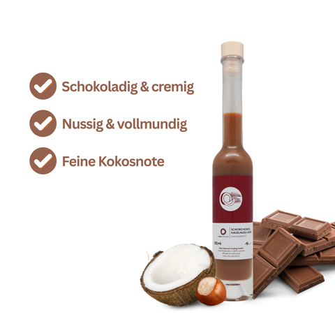 Schoko-Kokos-Haselnuss Likör