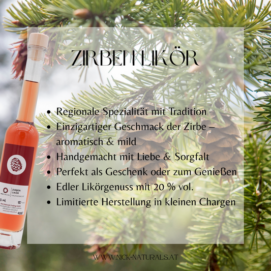 Zirben-Likör